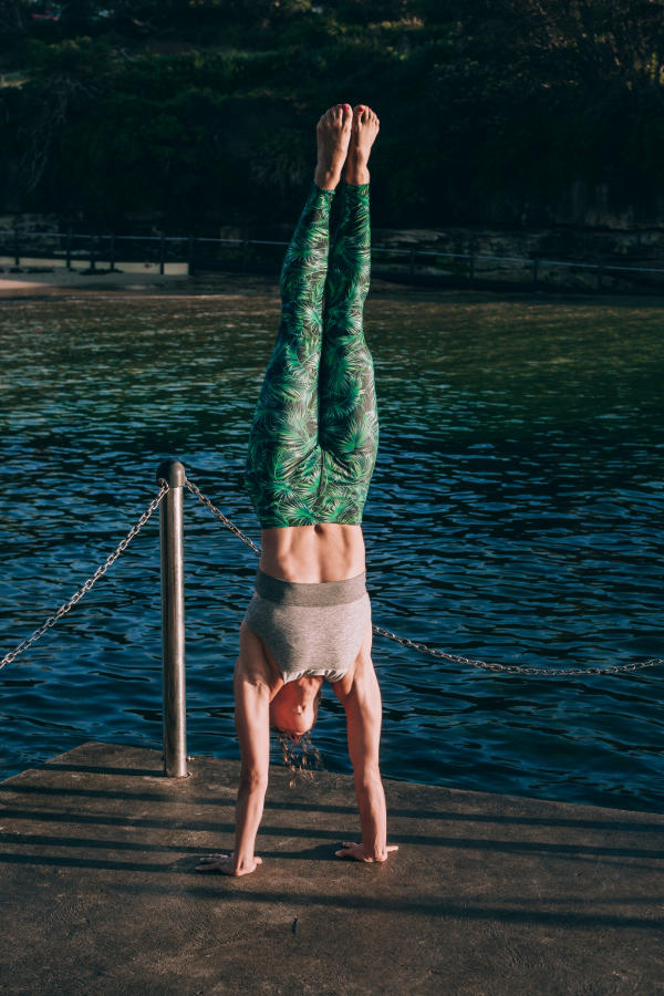 Get to know the Instructors Andrea Hot Dog Yoga